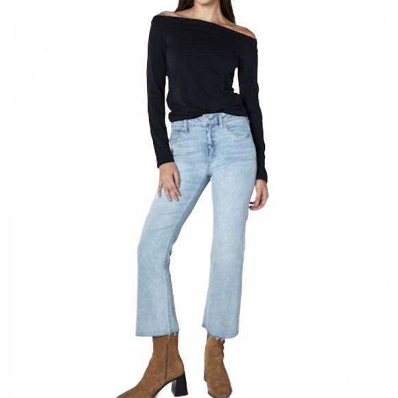 NEW UNPUBLISHED marlow crop demi flare jeans in bend - Picture 1 of 4